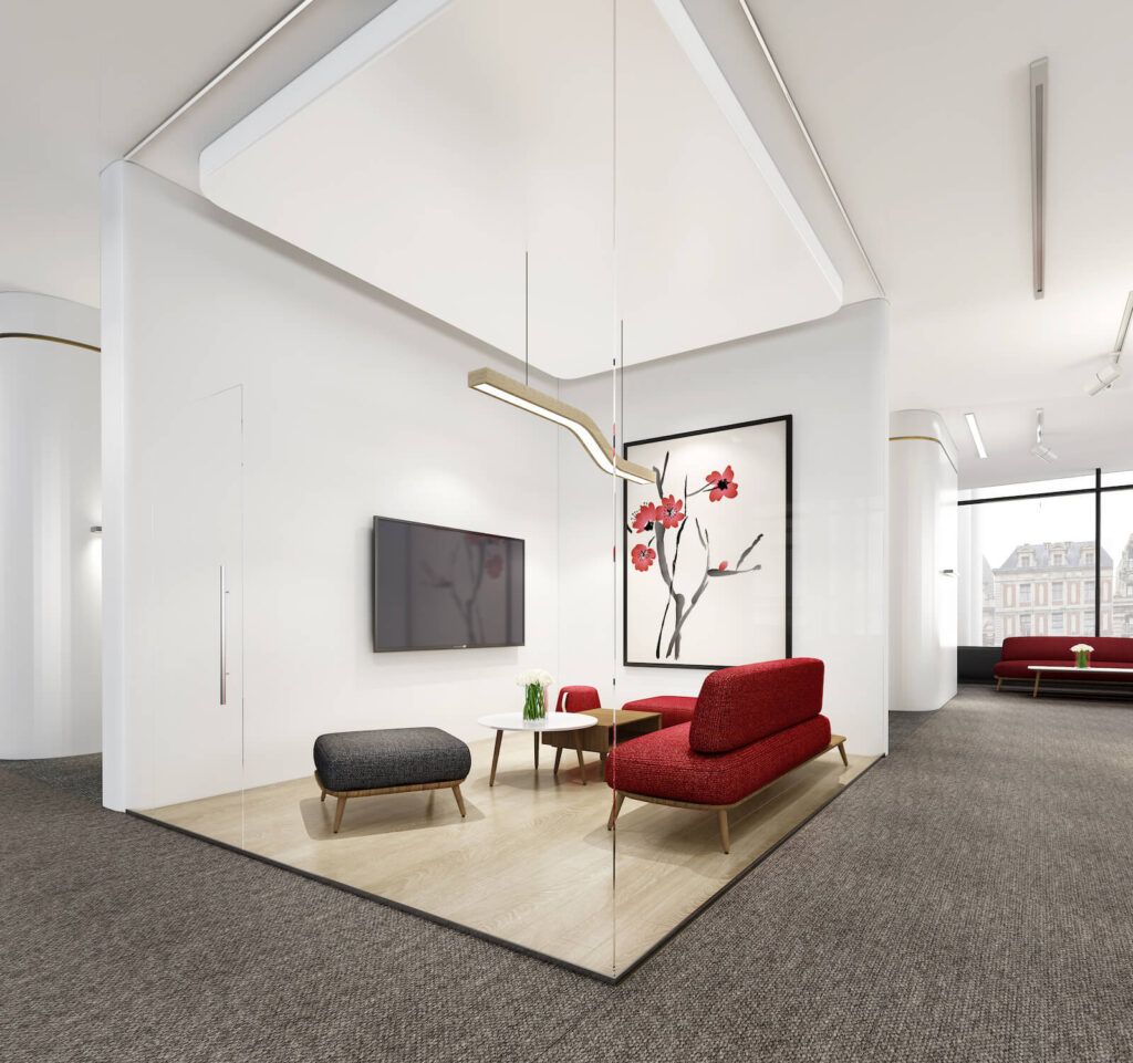 LAMEX. Office Render, Hong Kong