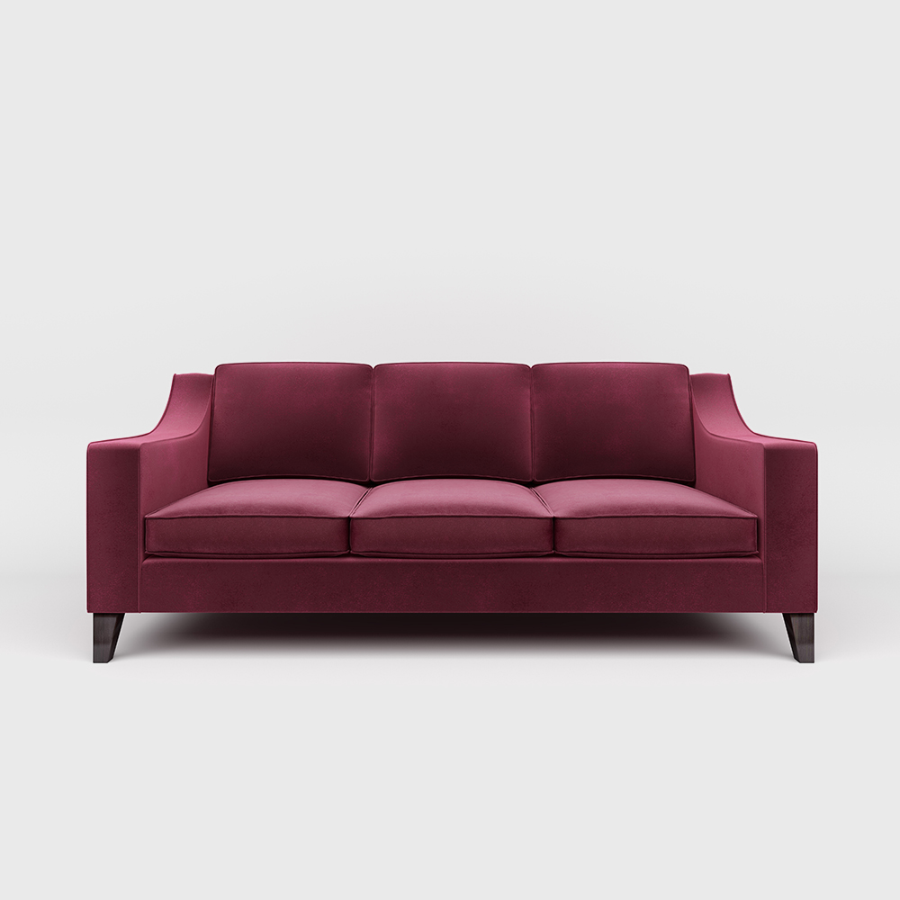CGI 3D render of sofa for Lux Deco