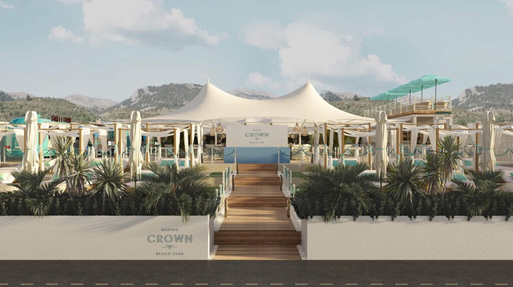 LT CORP, Crown Beach Club, Greece
