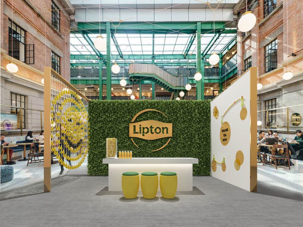THE EDJE – Lipton Pop-Up, London