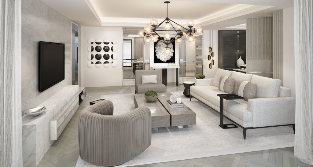 KELLY HOPPEN INTERIORS, Forte Group Apartments