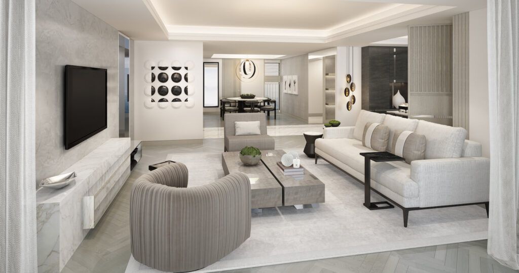 KELLY HOPPEN INTERIORS, Forte Group Apartments