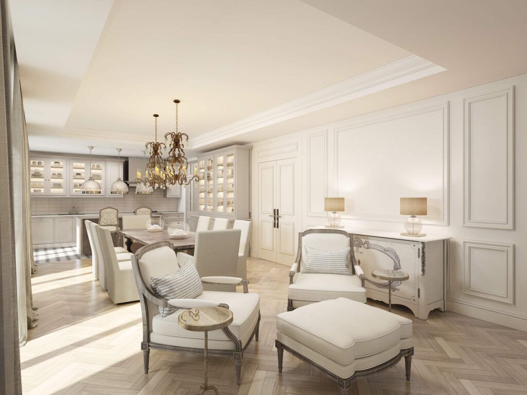 KELLY HOPPEN INTERIORS, Private Residence, France