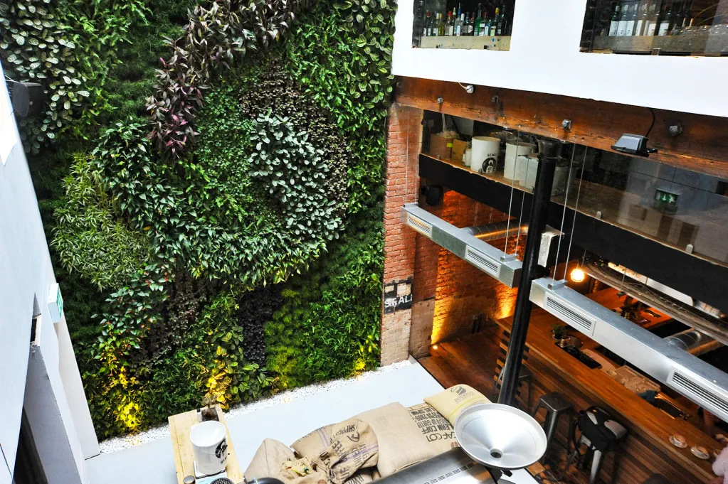 BIOPHILIC DESIGN - Clerkenwell-Cafe-UK