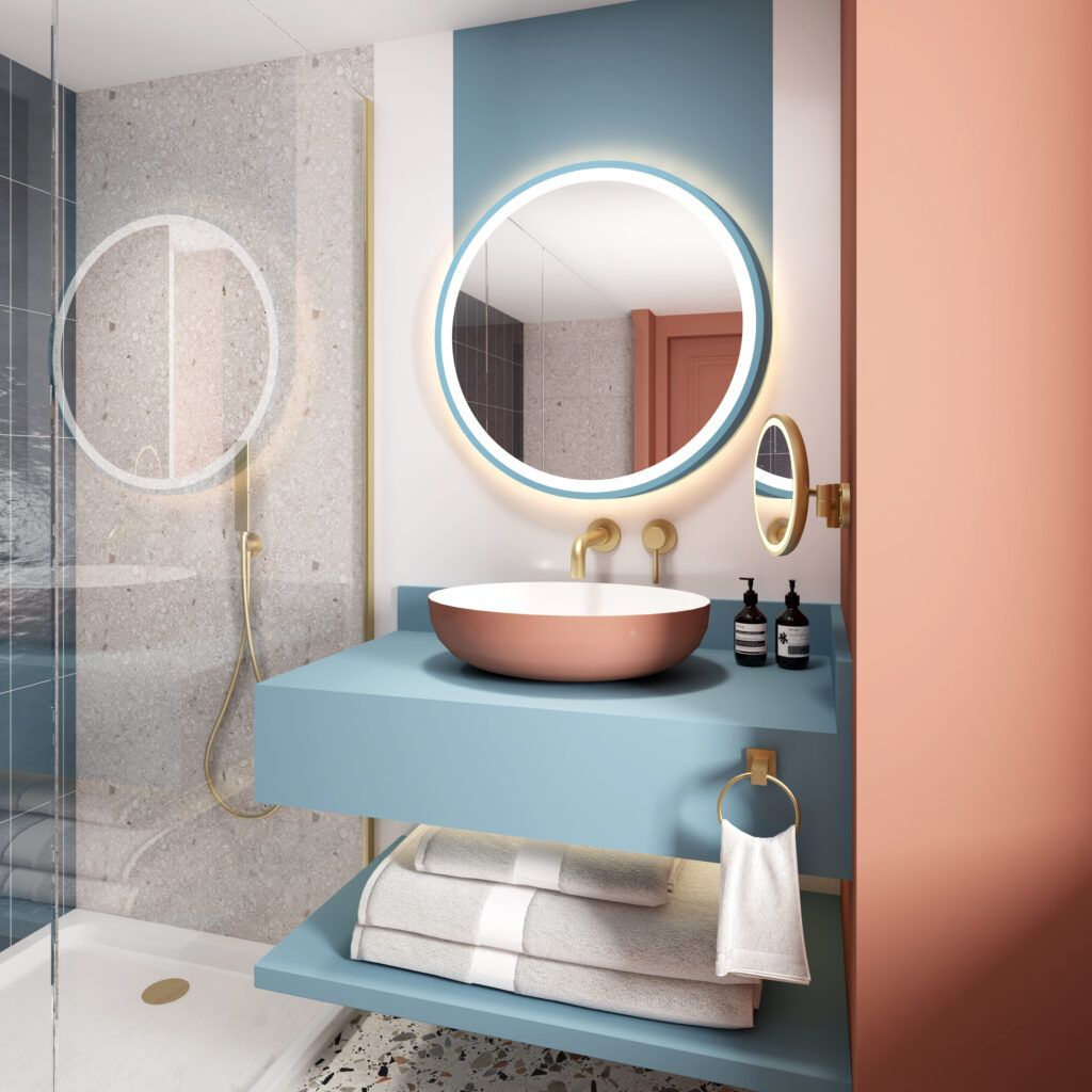 Luma Mirror 3D render for brochure